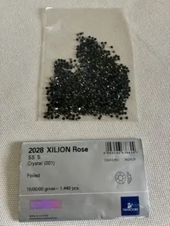 2028 XILION Rose SS 5 ブラック スワロフスキーパーツのサムネイル