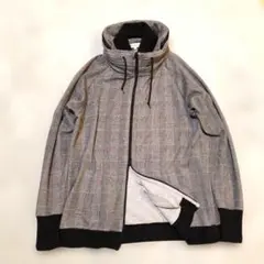 archive jacket black ダブルジップ ラグラン 平成 y2k