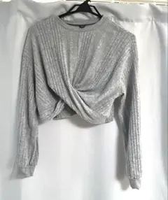 SHEIN Essnceソリッドドロップショルダー トップス