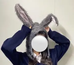 ウサギ 被り物 ハロウィン JK