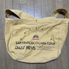ニュースペーパーバッグ ショルダーバッグ