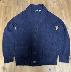 ショールカラーカーディガン