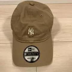 NEW ERA 9TWENTY ベージュキャップ