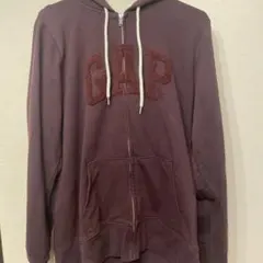 GAP ジップアップパーカー ボルドー レディース Mサイズ