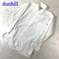 ダンヒル 長袖シャツ オフホワイト コットン100％ 高島屋 C4696