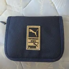 PUMA 三つ折り財布 ネイビー