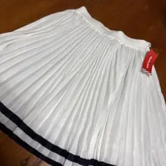 marie claire SPORT ホワイトスカート M