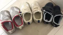 ASICS ベルクロシューズ 17.0cm ３足