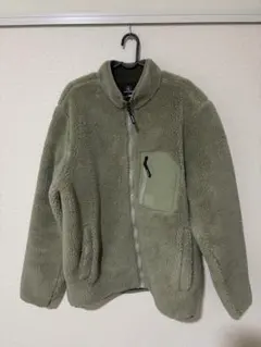 VOLCOM フリースジャケット Lサイズ オリーブグリーン