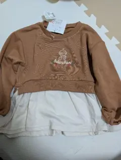 タグ付き✨️アンパンマン　ドキンちゃん トレーナー 100cm ブラウン