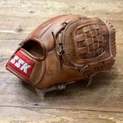エスエスケイ ビンテージグラブ グローブ OLD SSK 昭和レトロ 佐々木