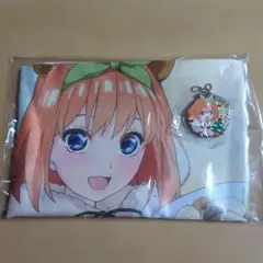 五等分の花嫁　1番くじ　タペストリー　四葉　ラバーストラップセット