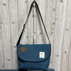 Anello 青 ショルダーバッグ キャンバス