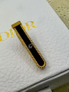 Christian Dior ネクタイピン ゴールド ブラック