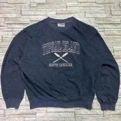 90s ヴィンテージ スウェット トップセールト島 刺繍デザイン USA古着