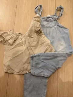 ベビー服 トップス オーバーオール 2点セット まとめ売りのサムネイル