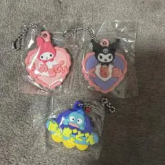 サンリオ メルヘン工房おなまえホルダー クロミ　マイメロガチャ ハンギョドン