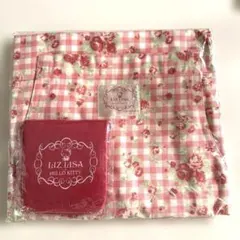 【新品未開封】LIZ LIZA Xハローキティ 花柄エプロン&エコバッグセット
