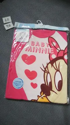 ベビーミニーちゃん新品未使用未開封フィットオールカバーオール