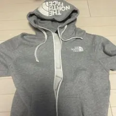 THE NORTH FACE ジップアップパーカー グレー M 値下げあり