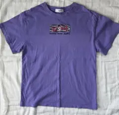 【4961】 x-girl 紫色 半袖Tシャツ 140サイズのサムネイル