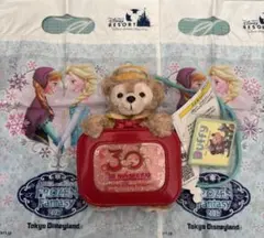 新品未使用タグ付 ダッフィー ディズニーリゾート30周年 ぬいぐるみパスケース