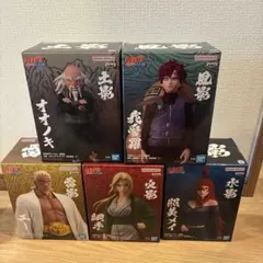【送料無料】NARUTO疾風伝 五影集結 フィギュア 5種セット