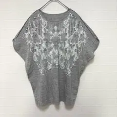 美品 ジョルジュレッシュ フレンチスリーブTシャツ 38 コットンのサムネイル