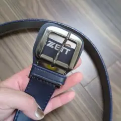 ZETT ネイビー ベルト
