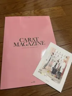 CARAT MAGAZINE vol.14 SEVENTEEN ポストカード付き
