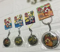 妖怪ウォッチ　ご当地メタルキーホルダー　ストラップ4点セットのサムネイル