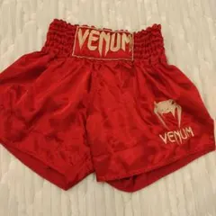 Venum ムエタイパンツ レッド XSサイズのサムネイル