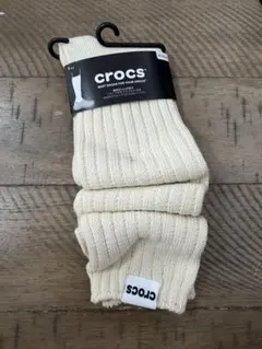 crocs クロックス　ルーズソックス アイボリー 23-26cmのサムネイル