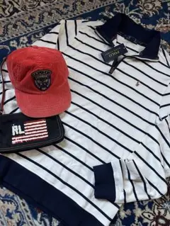 新品　POLO Ralph Lauren 薄手ハーフジップスウェット