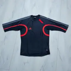 【adidas】アディダス CLIMACOOL Tシャツ L相当 黒 赤