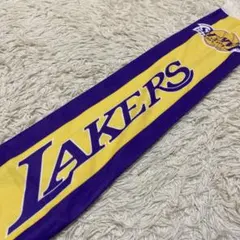 ロサンゼルス　レイカーズ　マフラー　タオル　NBA グッズのサムネイル