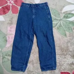 UNIQLO JEANS ワイドテーパードジーンズ