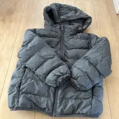 UNIQLO キッズ ダウンコート 120 グレー