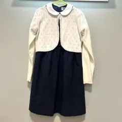 Dressageフォーマルワンピースとカーディガンセット　130
