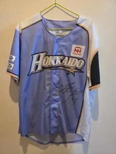 大谷翔平 直筆サイン入りレプリカユニフォーム 日本ハム - メルカリ