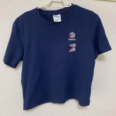 ReebokTシャツ　ネイビー【美品】