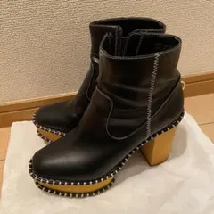 moussy ウッドソールブーツ Sサイズ