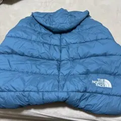 THE NORTH FACE ダウンポンチョ 青