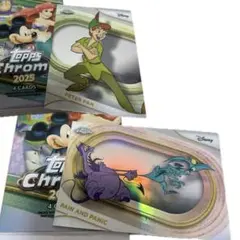 topps Chrome 2025 Disney ピーターパン　ペイン＆パニック