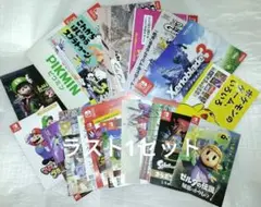 ポケモン ゼルダの伝説 マリオ ゼノブレイド3 任天堂Switch2 冊子チラシ