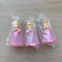 SUPER MARIO ピーチ姫 カプセルトイ 3体セット