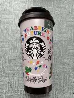 【2026】スターバックス 蓋付きリサイクルステンレスロゴタンブラー グレー
