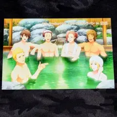 Mマス アイドルマスター SideM プロミ幕張 愛媛 ポストカード 温泉入浴