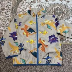 キッズ　ブルゾン　ポケモン　アウター　フードなし　ポケットモンスターのサムネイル