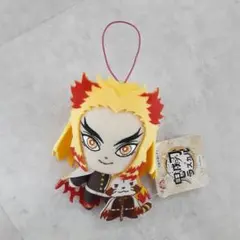 鬼滅の刃 × ラスカル コラボマスコット ぬいぐるみ 煉獄杏寿郎